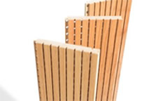 Akustiknutplatten - Schallabsorber aus Holz